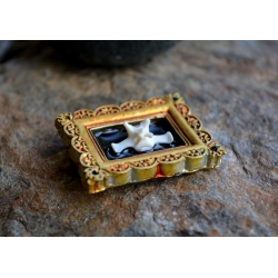 Miniature Cadre Curieux - Papillon caudal