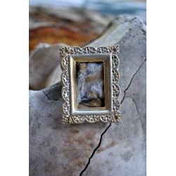 Miniature Cadre Curieux - Miel et Cendre