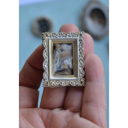 Miniature Cadre Curieux - Miel et Cendre