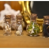 Ensemble de 5 mini fioles curieuses - Les timides