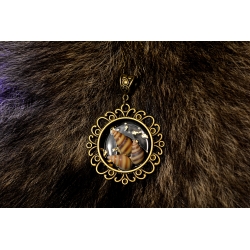 Pendentif trio de coquilles