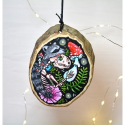 Raton Laveur des sous-bois endormis