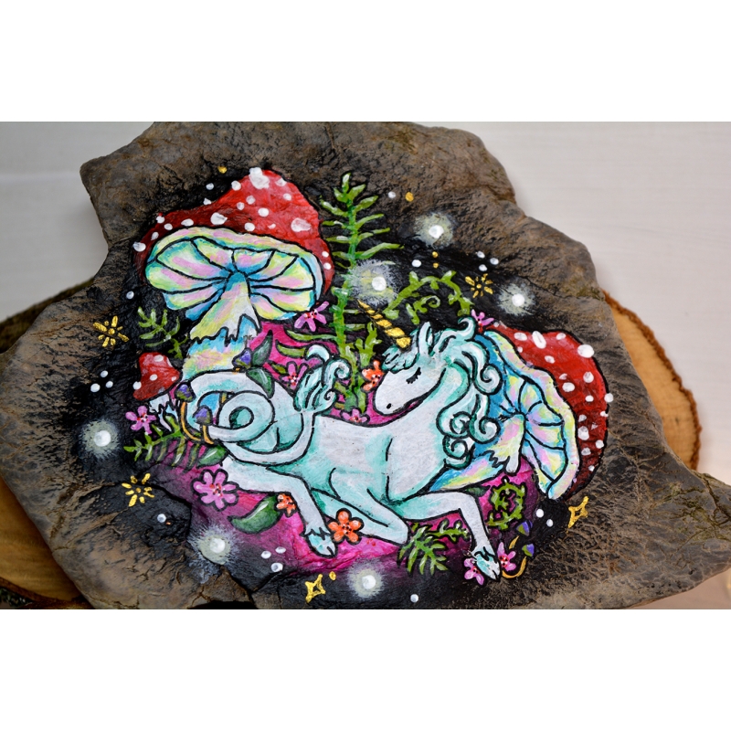 Licorne des contes flamboyants