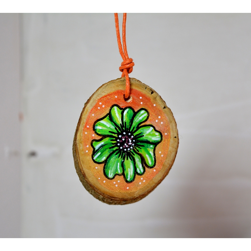 Mini fleur verte